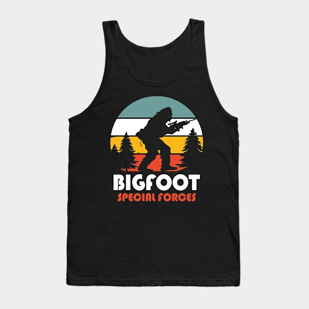 Bigfoot Special Forces Tank Top by AngelBeez29